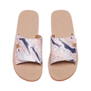 UIN Women's Flip Flops Beach Summer Slippers Non Slip (PINK BEACH BLANES III)
